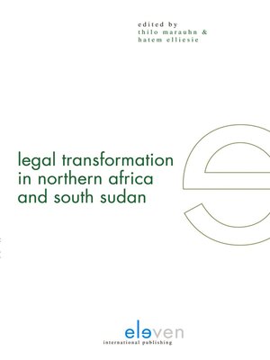 cover image of Legal Transformation in Northern Africa and South Sudan
